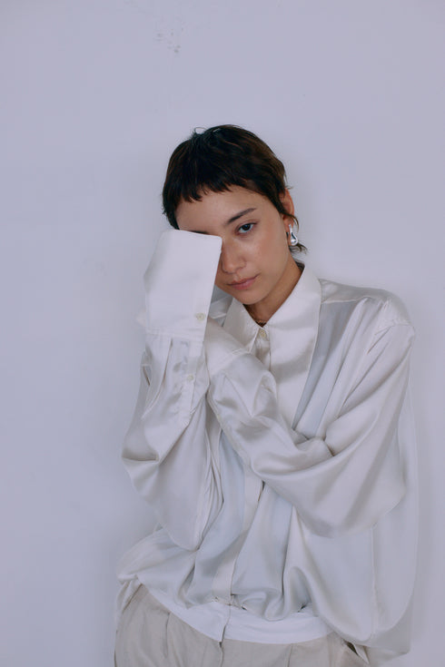 ✧ NEW ✧ silky drape shirt(予約商品)